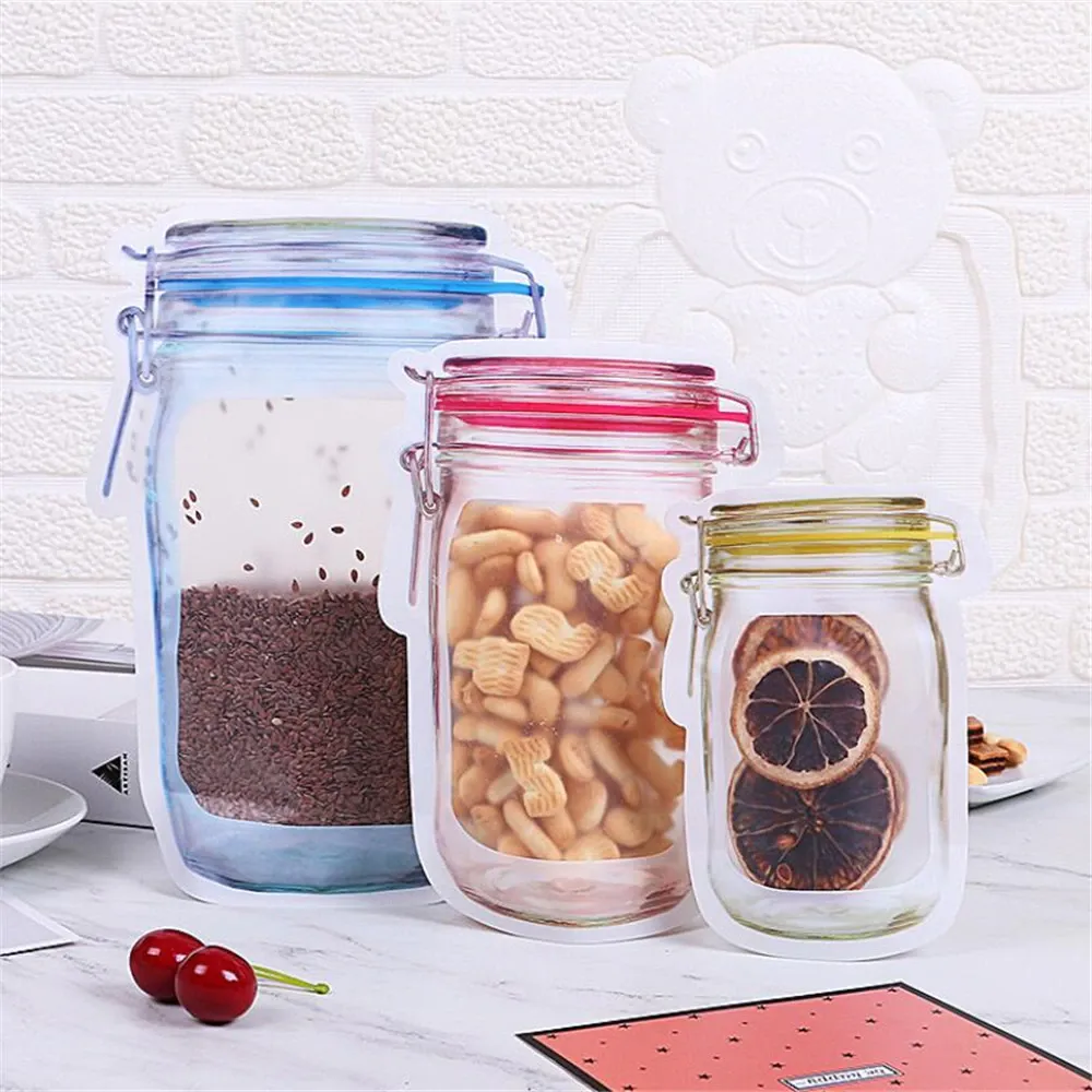 1 1 FREE | SealJars™ (3 Pack) Reusable Mason Jar Ziplock Bags
