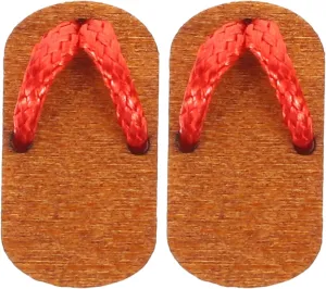 1 Pair Ob11 Doll Slippers Cosplay Clog Shoes Mini Japan Clogs Dining Room Decor for Table Tiny Kimono Clogs Doll Shoes Platform My Life As Japanese-Style Accessories Child Wood