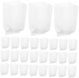 100pcs Nonwoven Fabric Planting Bags Breathable Seedling Grow Pots for Improved Root Health Reusable Plant Storage for Gardening