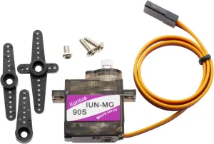 10pcs MG-90S 12g Metal Gear Micro Servo Upgraded SG90 Digital Micro Servos for RC Airplane Model Car Helicopter Robot Diving Equipment Racing Model