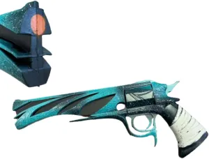 15.5 inch Hand Cannon Prop Cosplay Costume Foam Pistol Game for Xmas Collection (Malafisence)