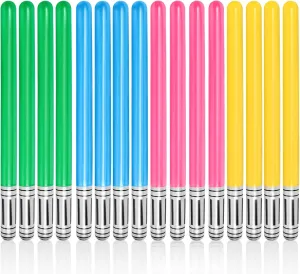 16 PCS Inflatable lightsaber - LIYDE Inflatable Light Saber Sword Toys Party Bags Stocking Stuffers Favors Inflatable Swords for Star Wars Themed Party,Cosplay Party