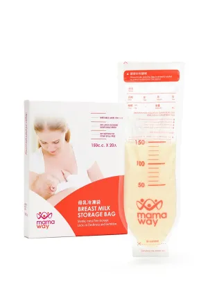 170101W-F Mamaway Breast Milk Storage Bag - 150ml / 20s
