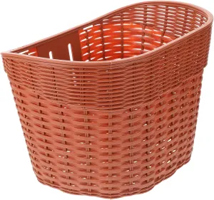 1set Woven Front Basket for Boys and Girls Heavy Duty Multi-use Basket Easy Installation for Cycling Adventures Fits Handlebar