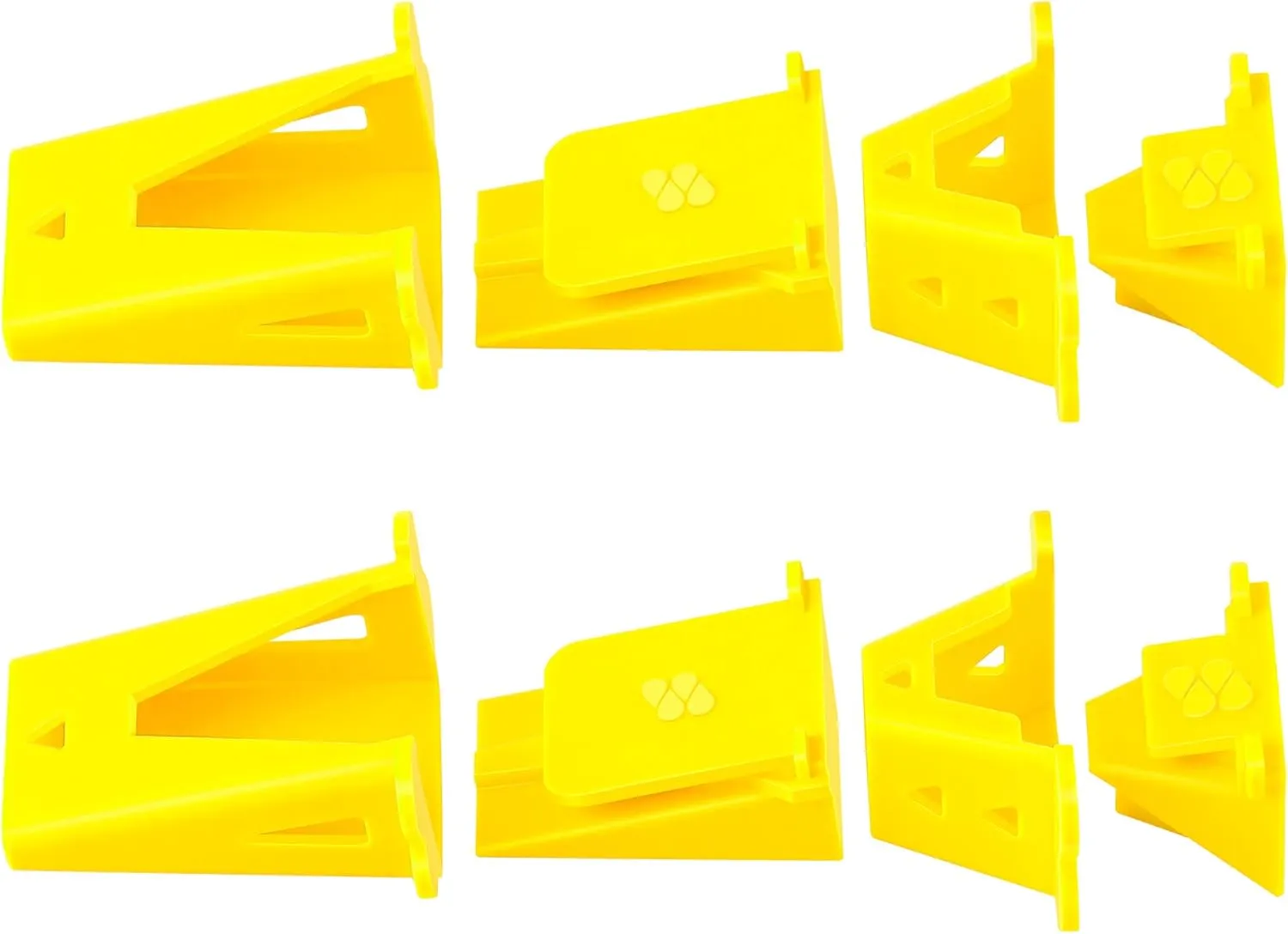 2 Set Fabric Tube Maker for Fabric Roll Rugs, Sewing Tube Makers for Rug, Bias Tape Maker Suitable for DIY, Making Roll Rugs Easier 676226, Patented Design (Yellow)