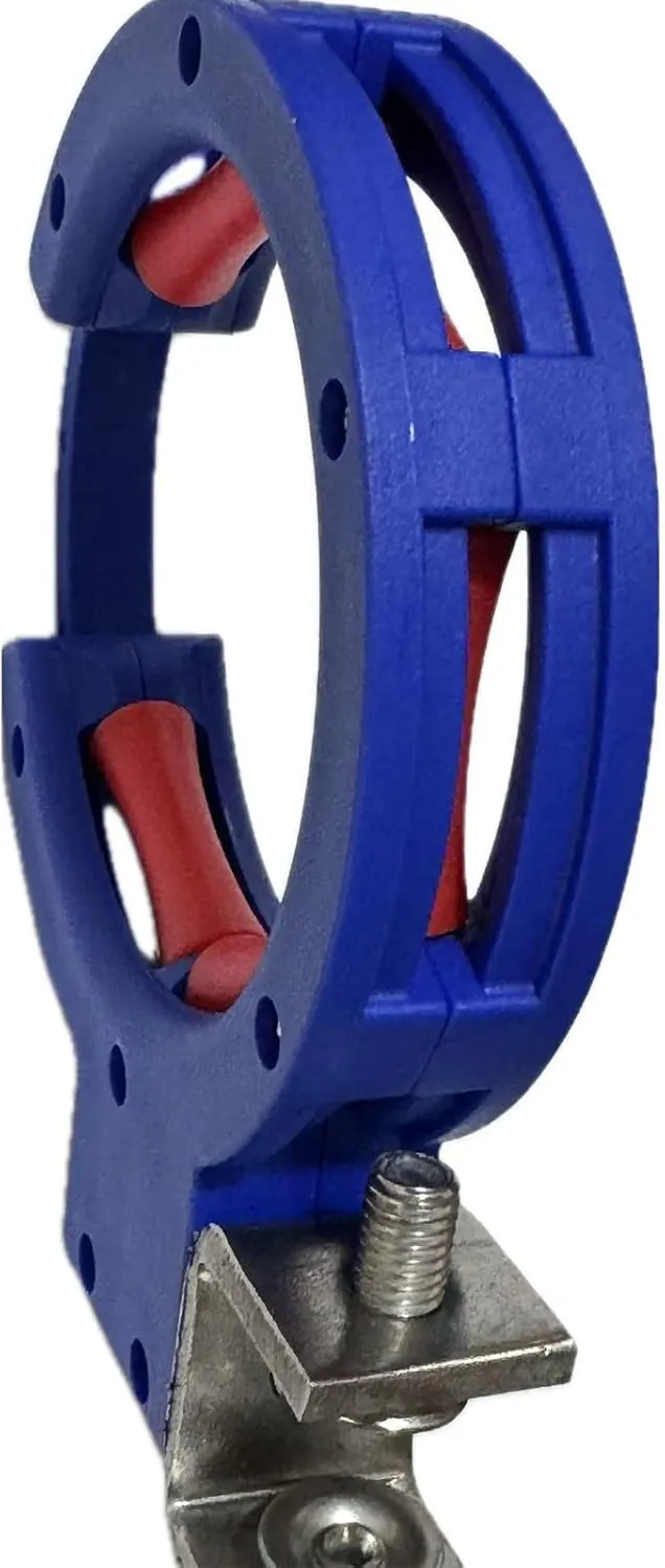 2pcs Upgraded Blue Cable Wire Threading Tool Cable Tray Roller Threading Wire Pulling Pulley
