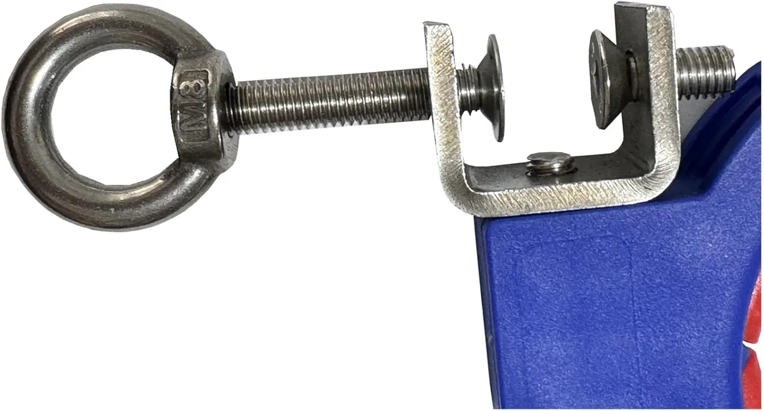 2pcs Upgraded Blue Cable Wire Threading Tool Cable Tray Roller Threading Wire Pulling Pulley