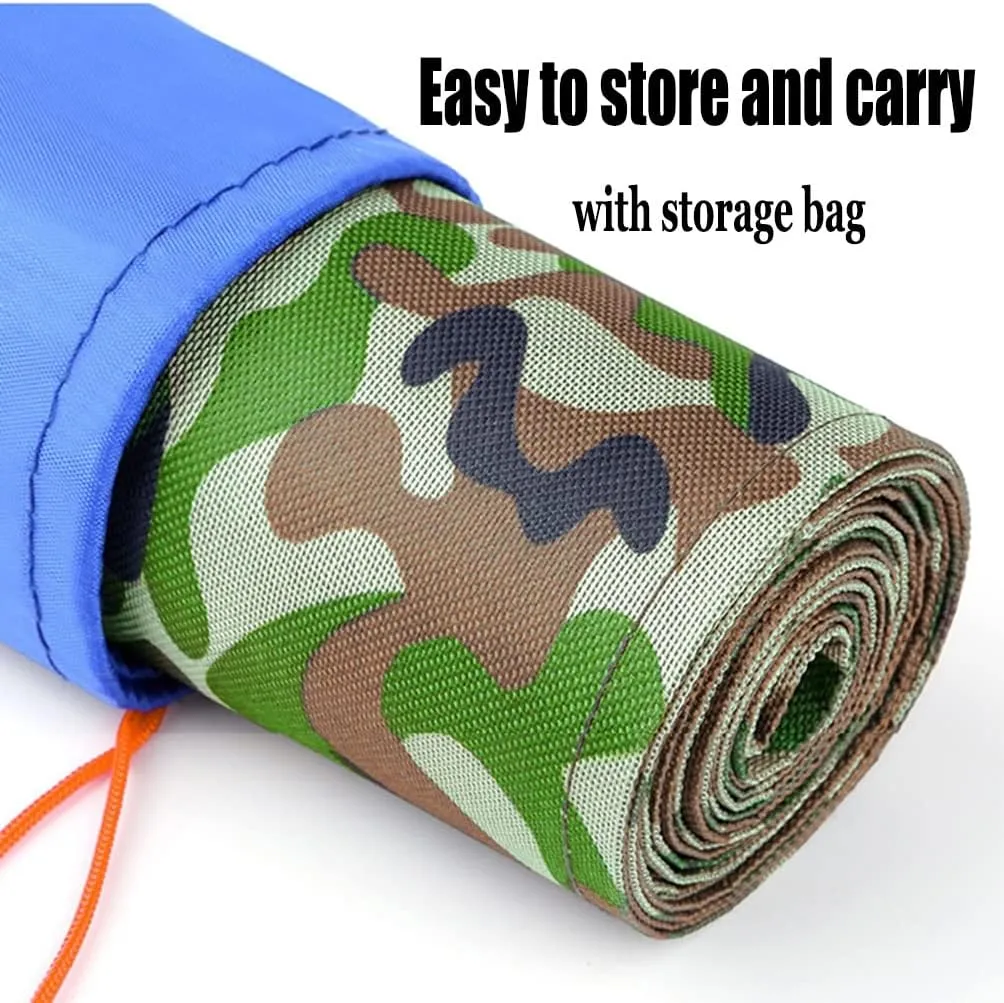 3 PCS Oxford Cloth Play Running Mat, Adult Kids Team Building Group Cooperation Game Colorful Rolling Running Mat (Size : Adult-8M)