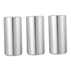 3rolls Highlighting Tin Foil Sheets of Aluminum Foil for Hair Coloring Highlighting Nail Art for Home Salon Use Versatile Easy to Use
