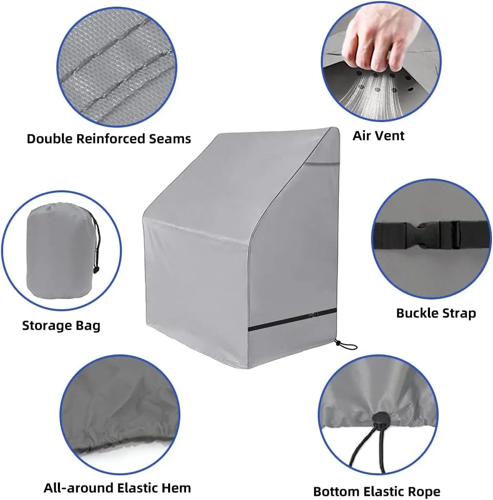 600D Fade and Tear Resistant Boat Center Console Cover,Heavy-Duty Waterproof and UV Protection Trailerable Boat Console Cover with Windproof Strap, Grey (Large Size up to 40" L 46" W 45" H)