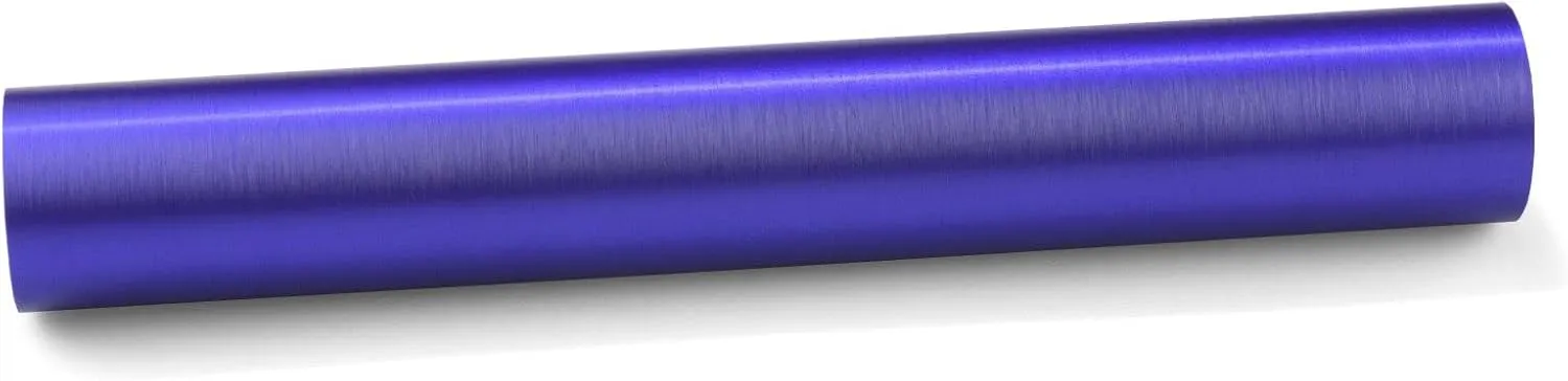 60"x84" (5FTx7FT) Brushed Aluminum Royal Purple Vinyl Wrap DIY Decal Sheet Film Car Auto Vehicle Motorcycle Air Release Bubble Free Self Adhesive Peel and Stick Free Tool Kit