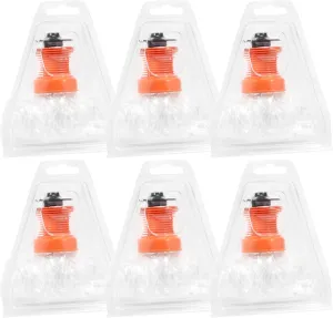 6Pcs Vaporizer Balloon Bag for V0lcan0 Storage Bag with Supporting Digit Heating Vaporizer Replacement Bag Plastic Balloon Replacement Set