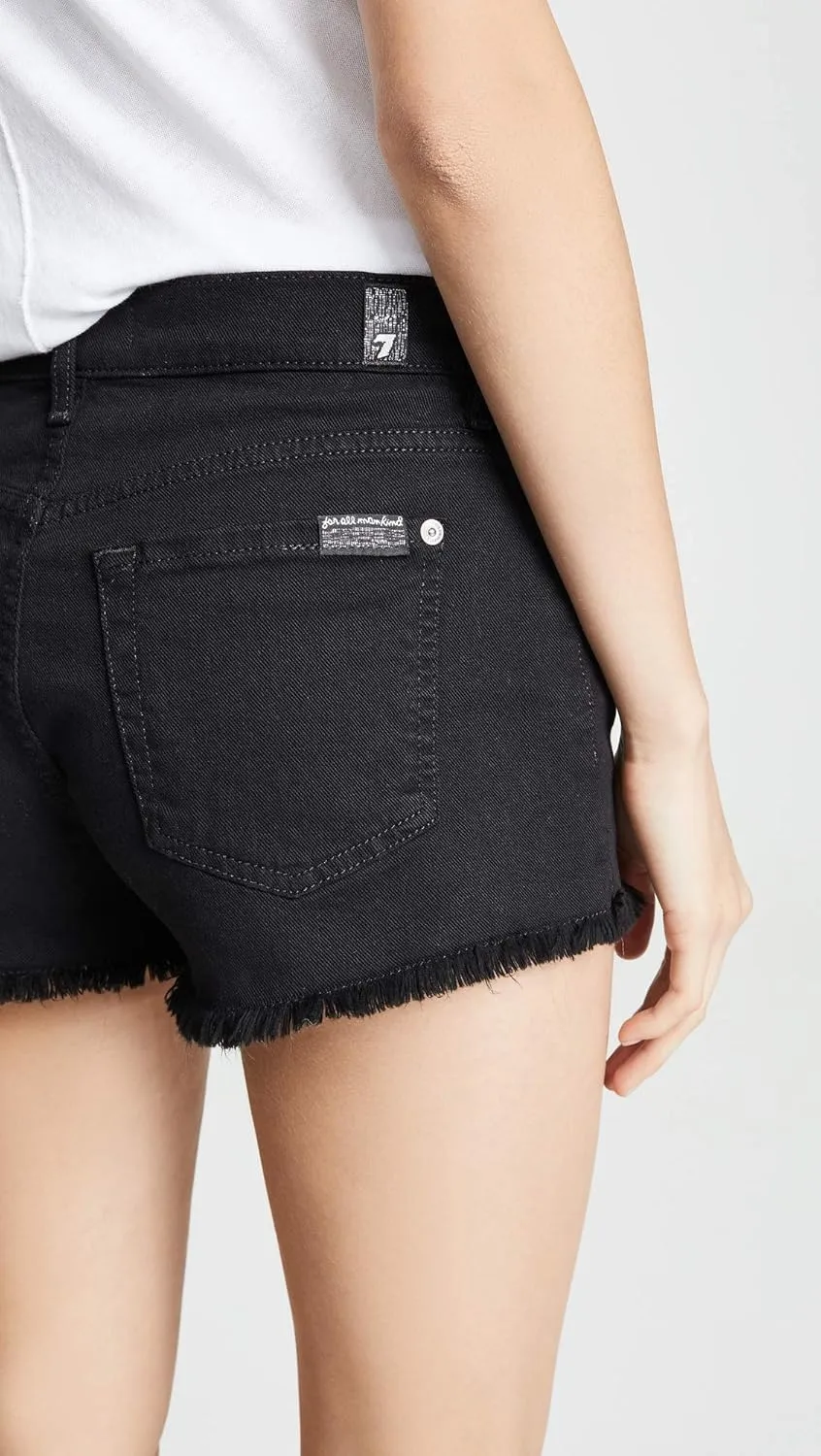 7 For All Mankind Womens Jeans Denim Short