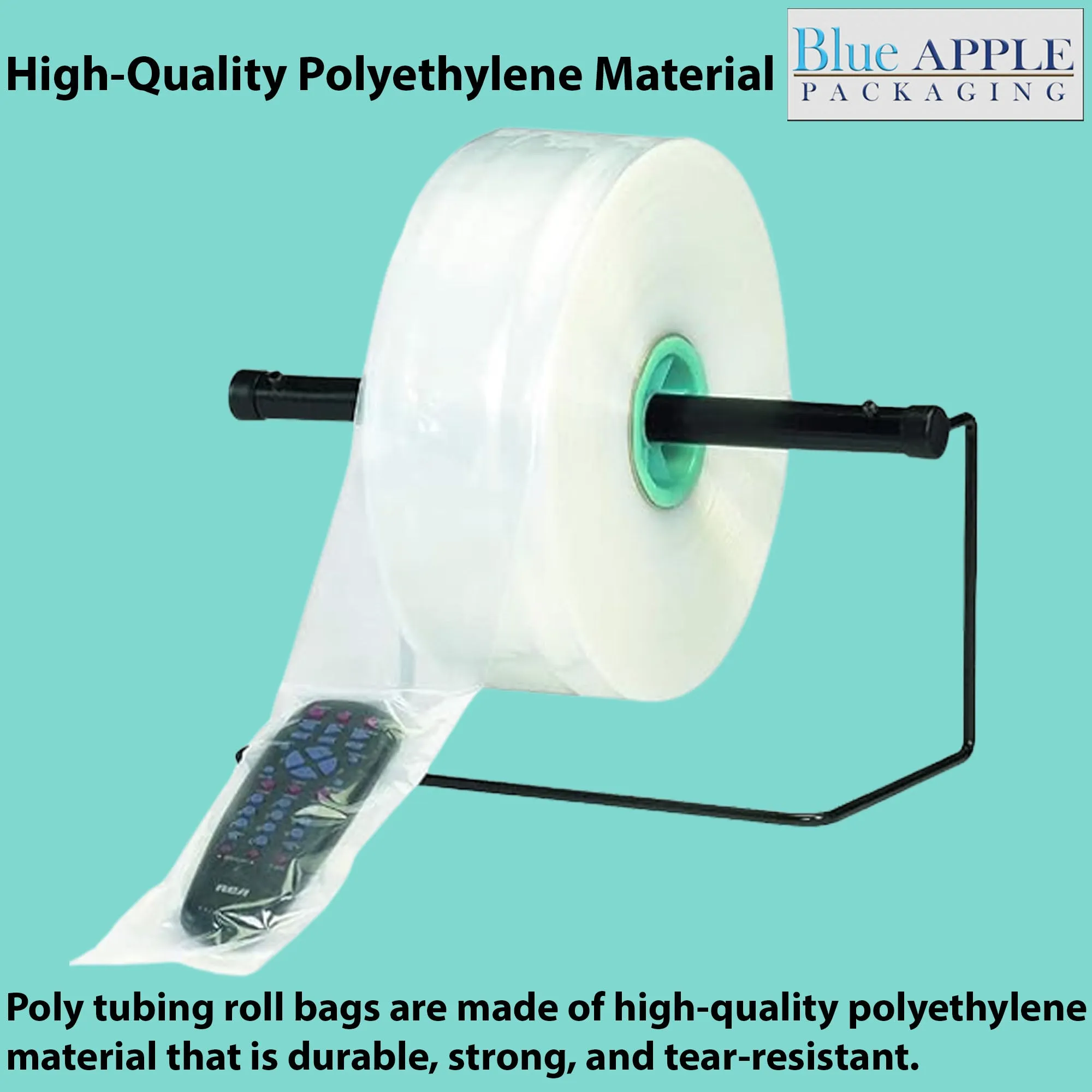 7 inch x 725ft Poly Tubing Roll 6 Mil LDPE Low Density