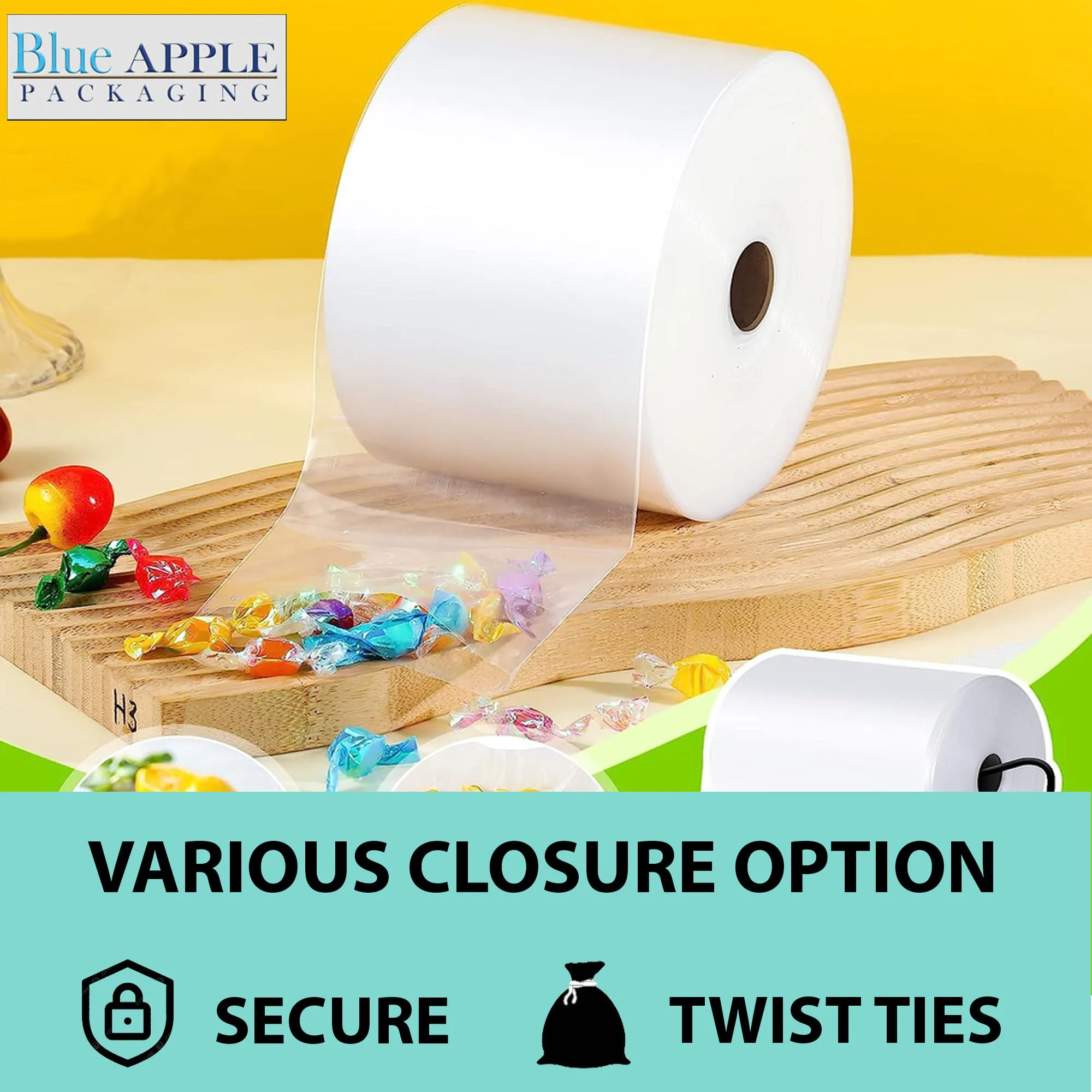 7 inch x 725ft Poly Tubing Roll 6 Mil LDPE Low Density