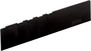900014161 Cross Bar (Inner Division for Toolbox, Height 65 mm, Case Division) Black