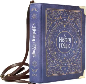A History of Magic Book Handbag Crossbody Purse