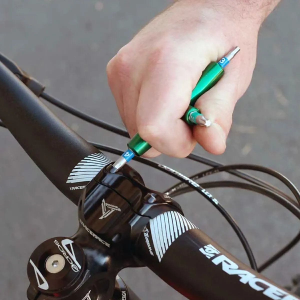 Abbey Bike Tools, 4-Way Multi-Tool with Interchangeable Bits