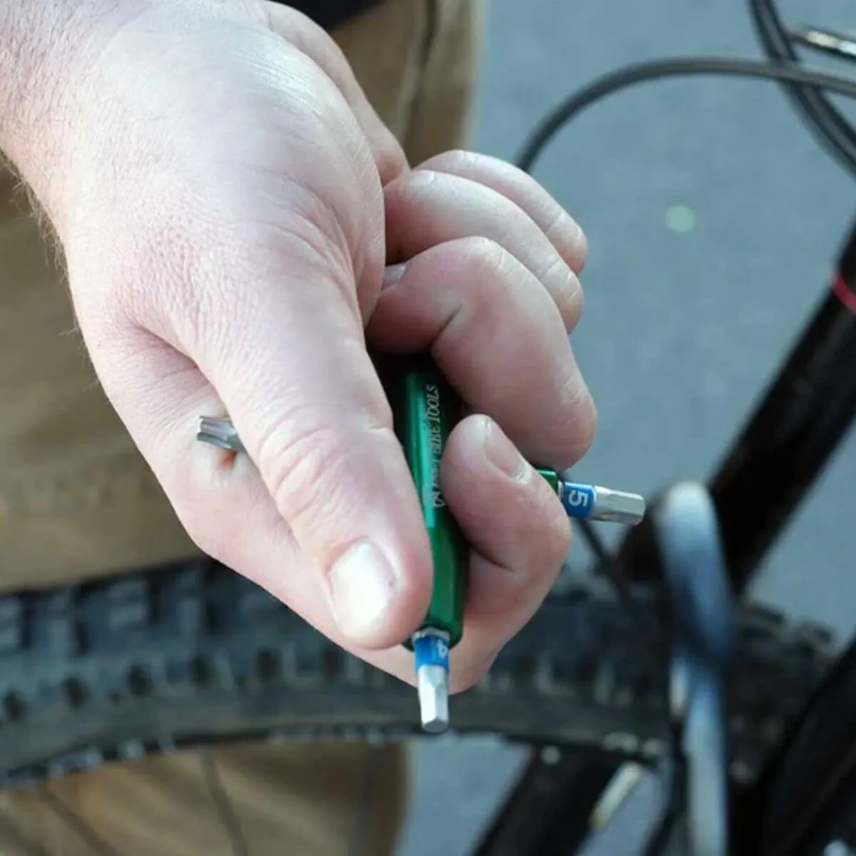 Abbey Bike Tools, 4-Way Multi-Tool with Interchangeable Bits
