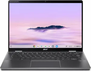 acer Chromebook Plus Spin 714 CPE794-1N CPE794-1N-797A 14" Touchscreen Convertible 2 in 1 Chromebook - WUXGA - Intel Core Ultra 7 155U - 16 GB - 256 GB SSD - English (US) Keyboard - Iron - Intel Chip