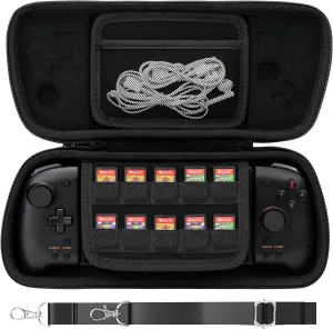 Aenllosi Hard Travel Case for Hori Nintendo Switch Split Pad Pro Handheld Controller-Black(Only Case)