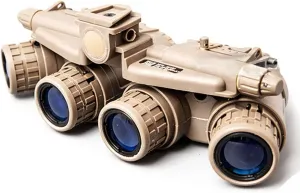 Aetheria Night Vision Goggles for Tactical Hunting Cosplay GPNVG18 Helmet Mount Set-Four-Tube Binocular