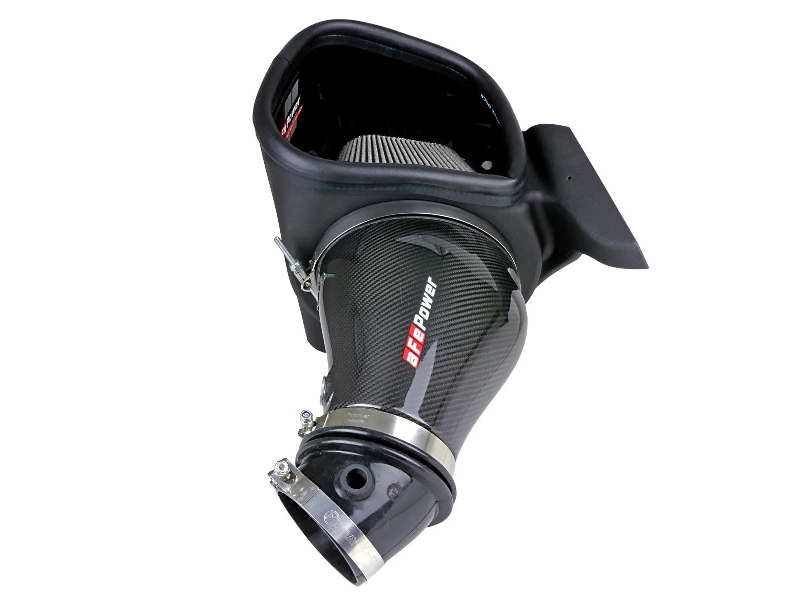 aFe Track Series Carbon Fiber CAI - 2018 Jeep Grand Cherokee Trackhawk V8-6.2L SC