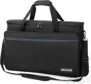 AKOZLIN Padded Gig Bag Controller Travel Shoulder Bag 23”×3.54”×14.2” Fit For Pioneer DDJ SR SR2 RR Denon MC4000 Numark NVII DJ Mixer Case