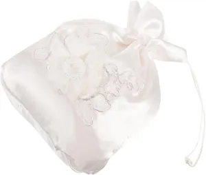 Alipis Wedding Decorative Bag Bridal Purse Satin Flower Handbag for Wedding Candy Pouches