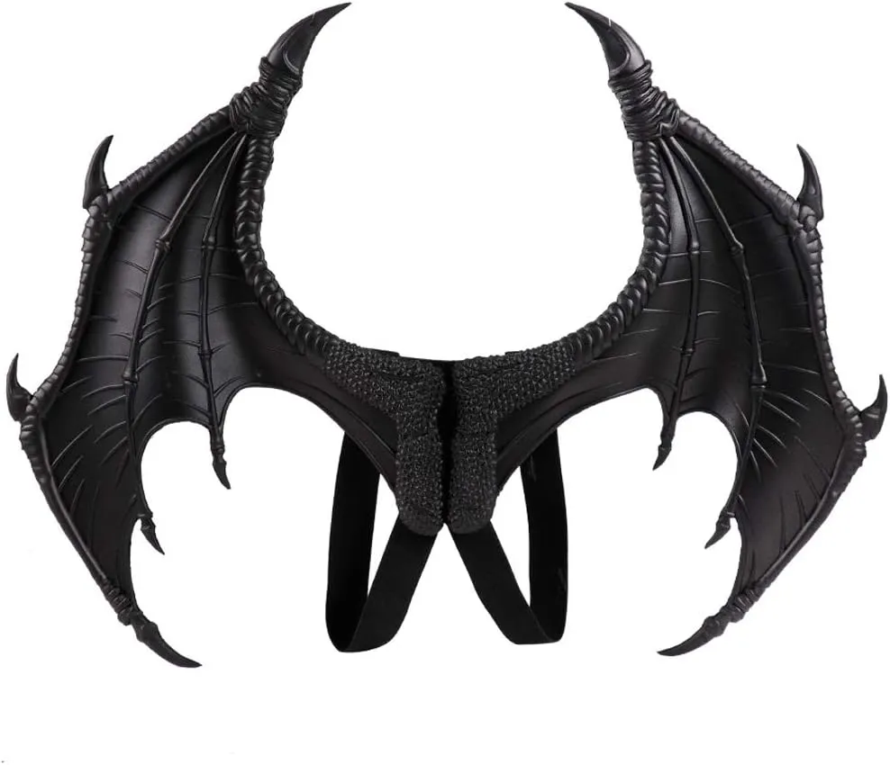 Alodidae Dragon Wings Bat Wing Halloween Mardi Gras Demon Costume Cosplay Accessory