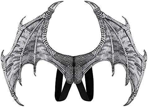 Alodidae Dragon Wings Bat Wing Halloween Mardi Gras Demon Costume Cosplay Accessory