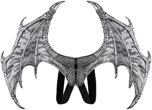 Alodidae Dragon Wings Bat Wing Halloween Mardi Gras Demon Costume Cosplay Accessory