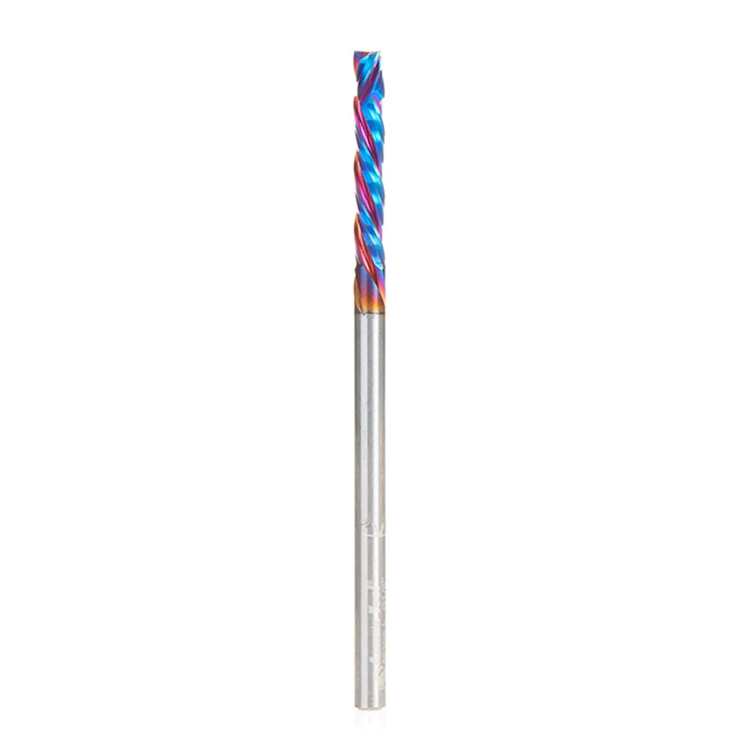 Amana Tool 46398-K Spektra Extreme Tool Life Coated Solid Carbide CNC Mortise Compression Spiral Router Bit 1/8 D x 13/16 CH 1/8 SHK 2-1/2 Inch Long 2 Flute
