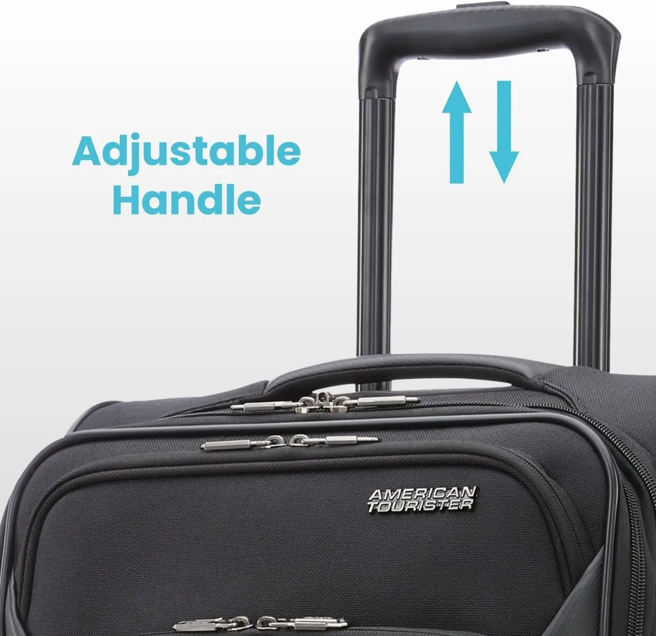 American Tourister 4 KIX 2.0 Softside Expandable Luggage with Spinners, Digital Lavender, 2PC SET (Carry-on/Large)