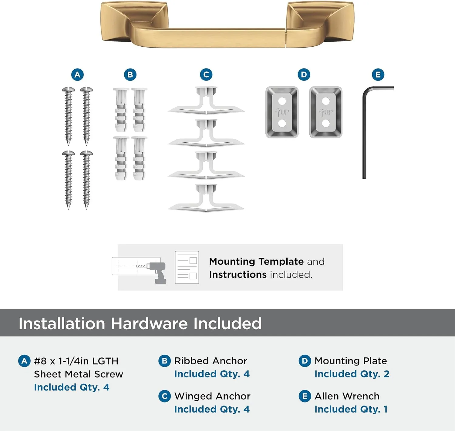 Amerock BH36011CZ | Champagne Bronze Pivoting Double Post Toilet Paper Holder | 10-5/8 in. (270 mm) Toilet Tissue Holder | Highland Ridge | Bath Tissue Holder | Bathroom Hardware | Bath Accessories