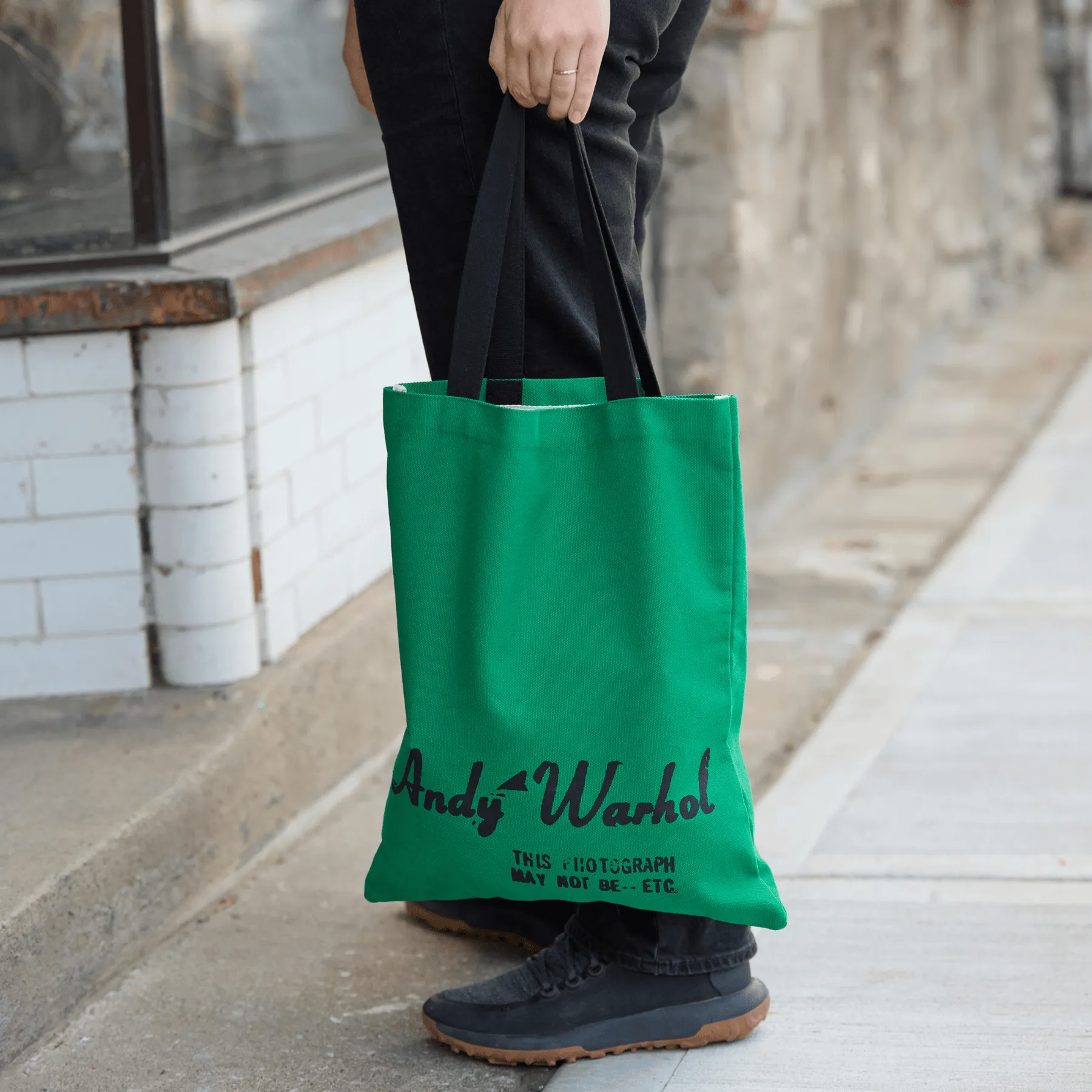 Andy Warhol Soup Can Canvas Tote