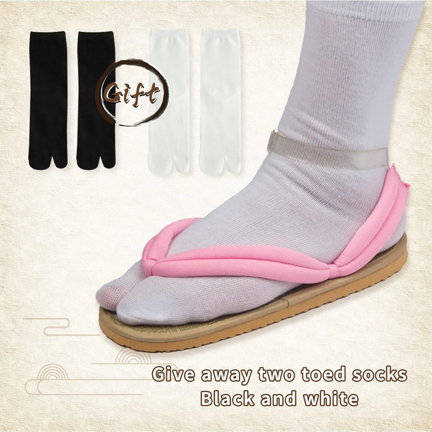 Anime Unisex Cosplay Clog Shoes Japanese Cosplay Prop Oshitari