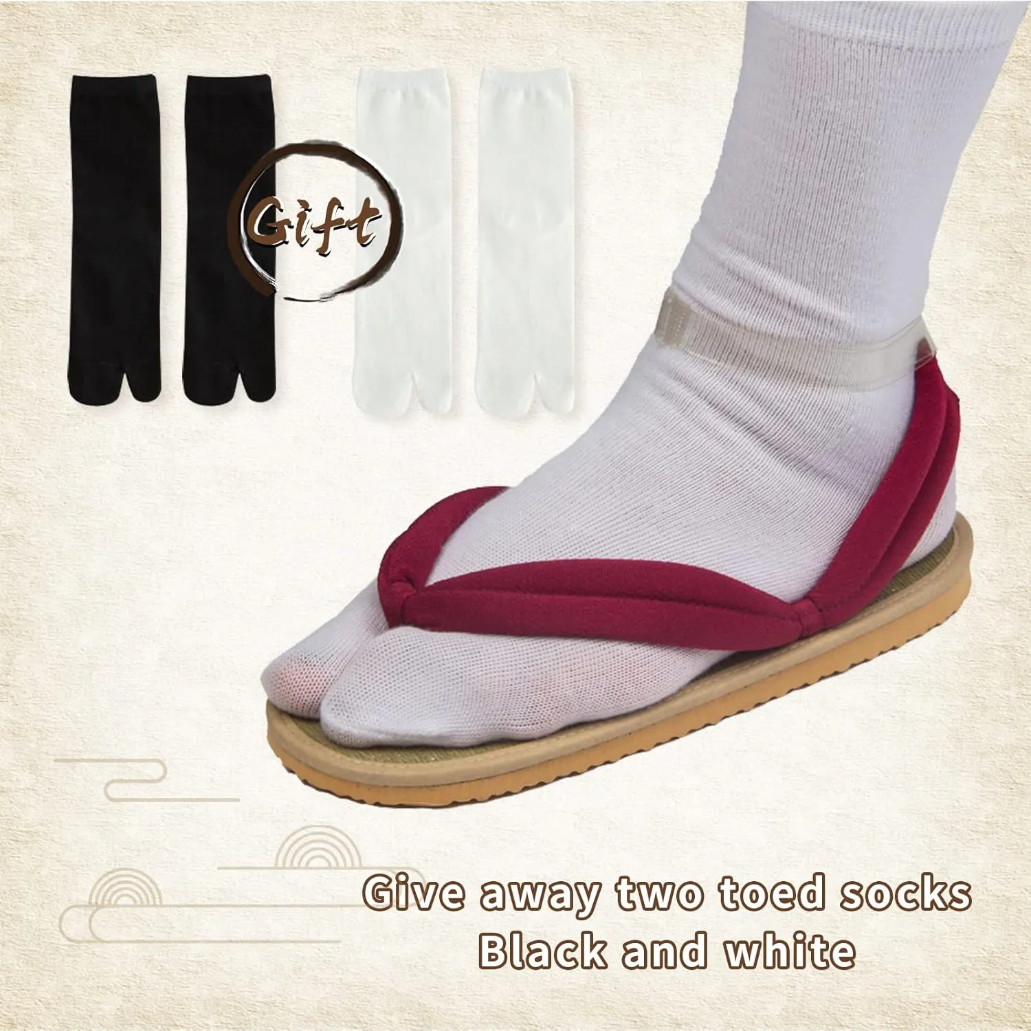 Anime Unisex Cosplay Clog Shoes Japanese Cosplay Prop Oshitari