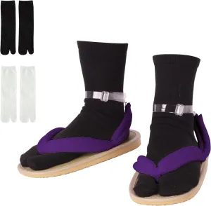 Anime Unisex Cosplay Clog Shoes Japanese Cosplay Prop Oshitari