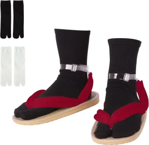 Anime Unisex Cosplay Clog Shoes Japanese Cosplay Prop Oshitari