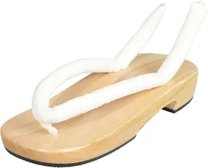 Anime Unisex Cosplay Versatile Summer Wooden Clog Shoes Japanese Cosplay Oshitari Prop