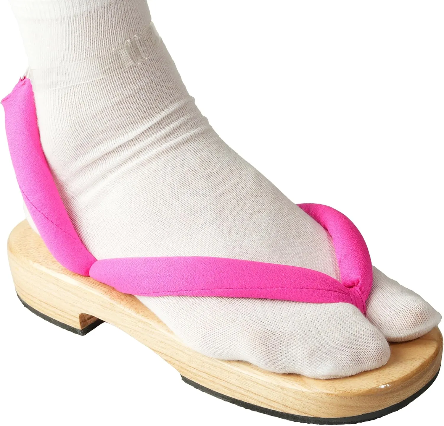 Anime Unisex Cosplay Versatile Summer Wooden Clog Shoes Japanese Cosplay Oshitari Prop