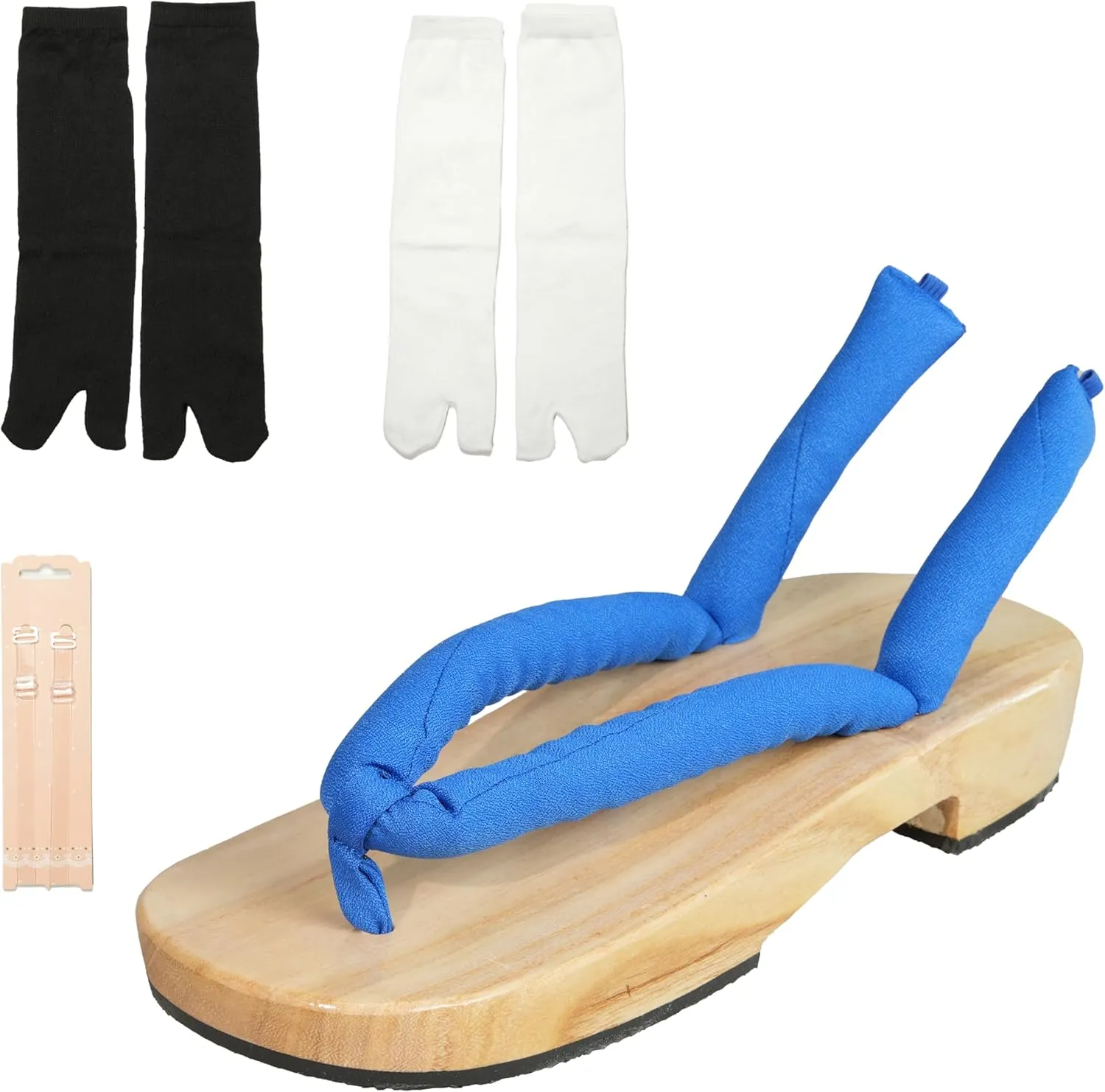 Anime Unisex Cosplay Versatile Summer Wooden Clog Shoes Japanese Cosplay Oshitari Prop