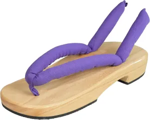 Anime Unisex Cosplay Versatile Summer Wooden Clog Shoes Japanese Cosplay Oshitari Prop
