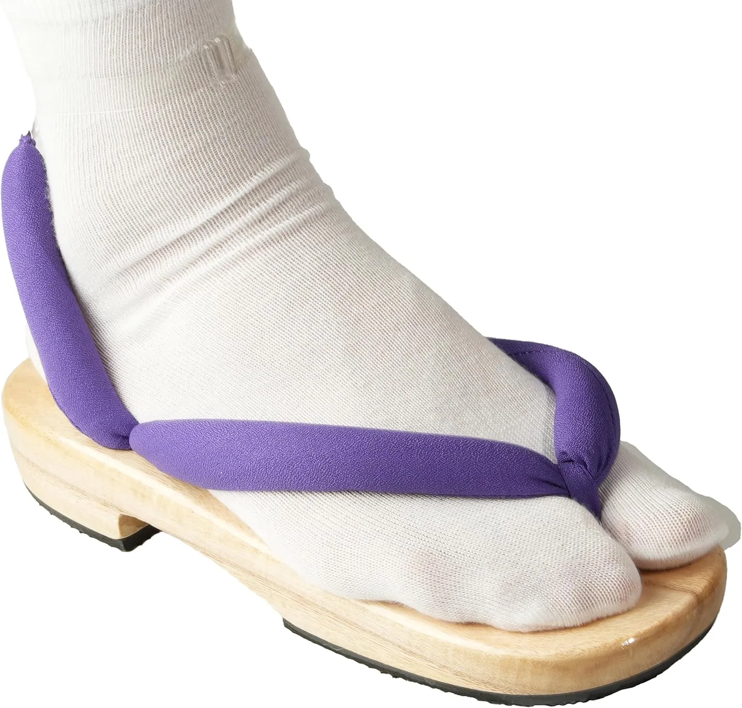 Anime Unisex Cosplay Versatile Summer Wooden Clog Shoes Japanese Cosplay Oshitari Prop