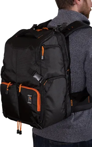 Ape Case ACPRO1500W Water Resistant Drone Backpack Carrying Case For DJI Mavic, Yuneec, And Parrot Drones, Controllers, And Accessories
