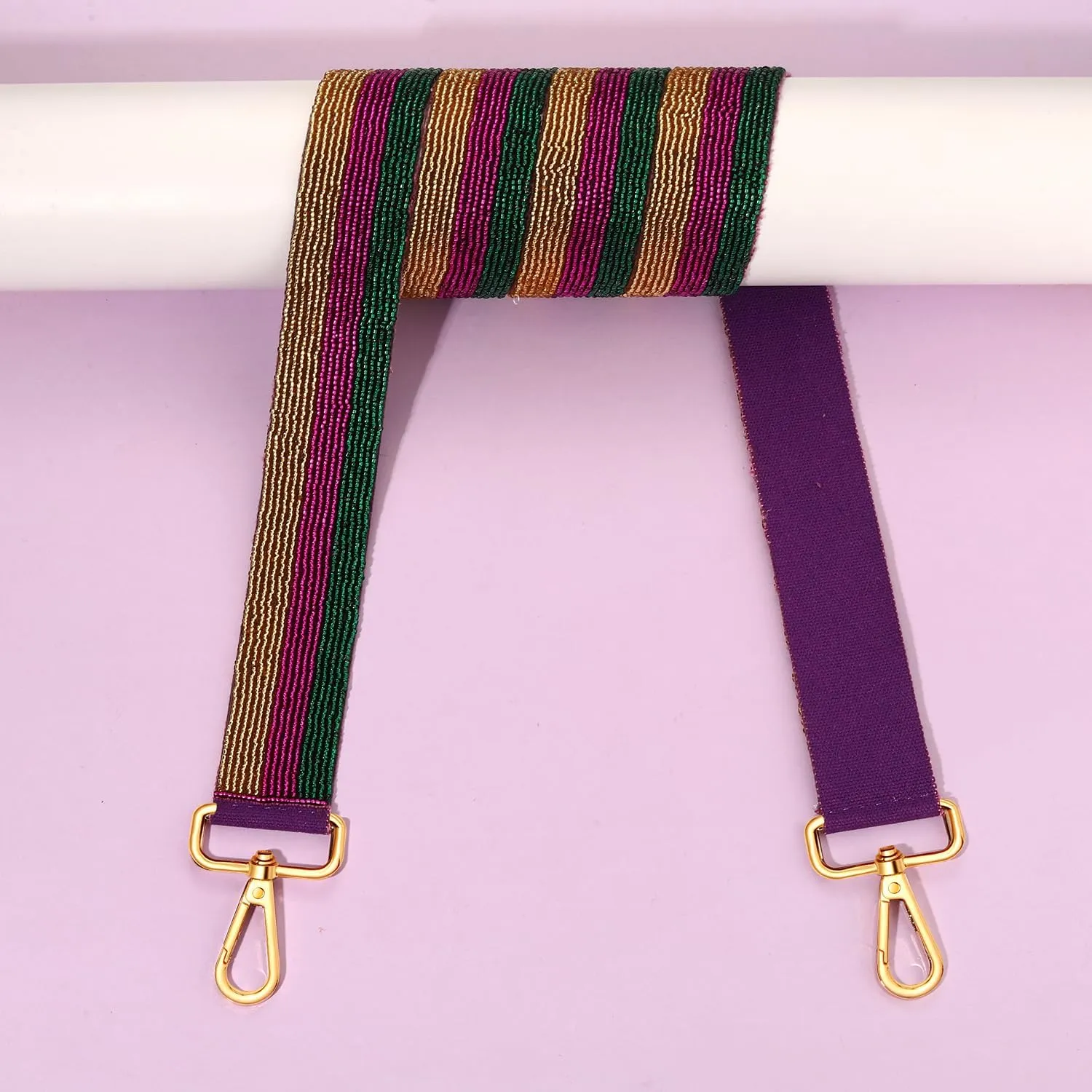 Beaded Purse Strap Replacement Mardi Gras Purse Strap Crossbody Shoulder Bag Strap Carnival Parade Party Favors