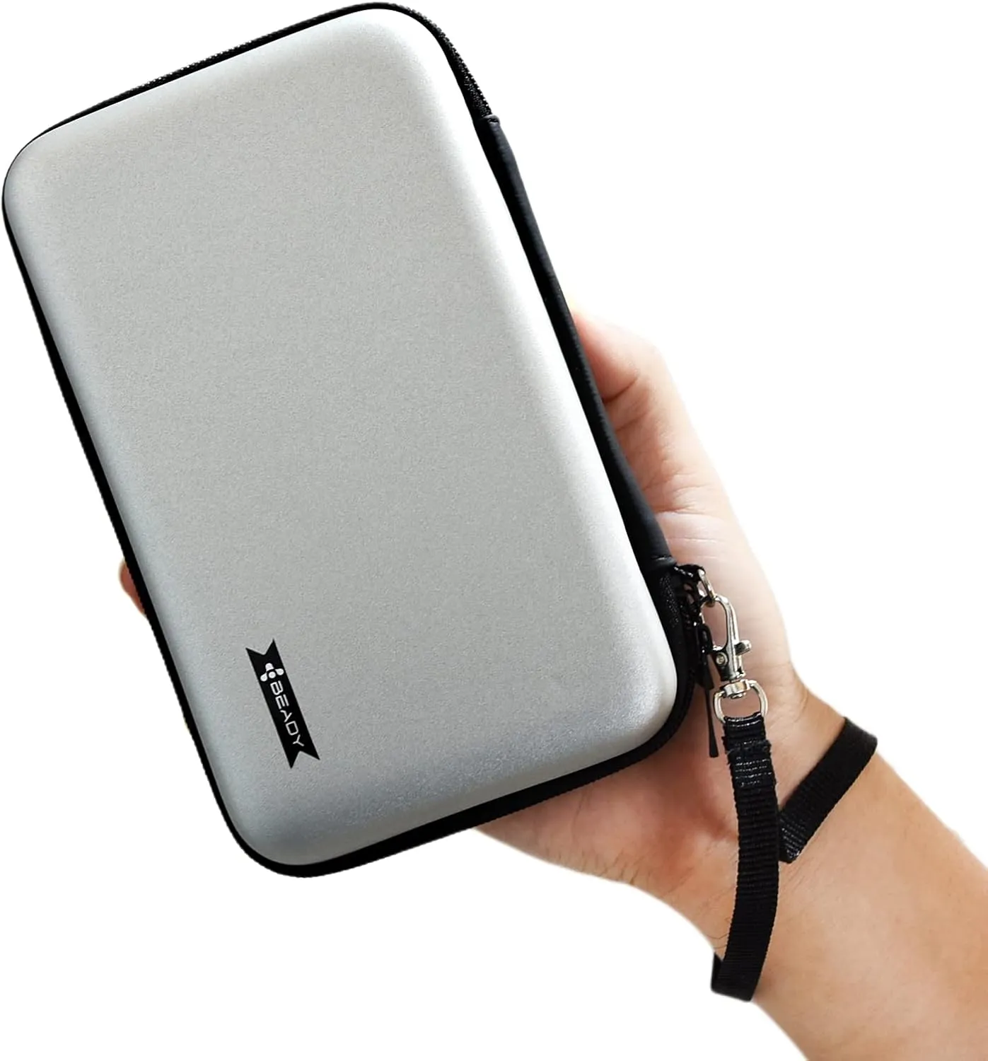 BEADY Carrying Case for Nintendo NEW3DS XL, NEW3DS LL, 3DS XL, 3DS LL Storage case Console Storage case Silver Gray