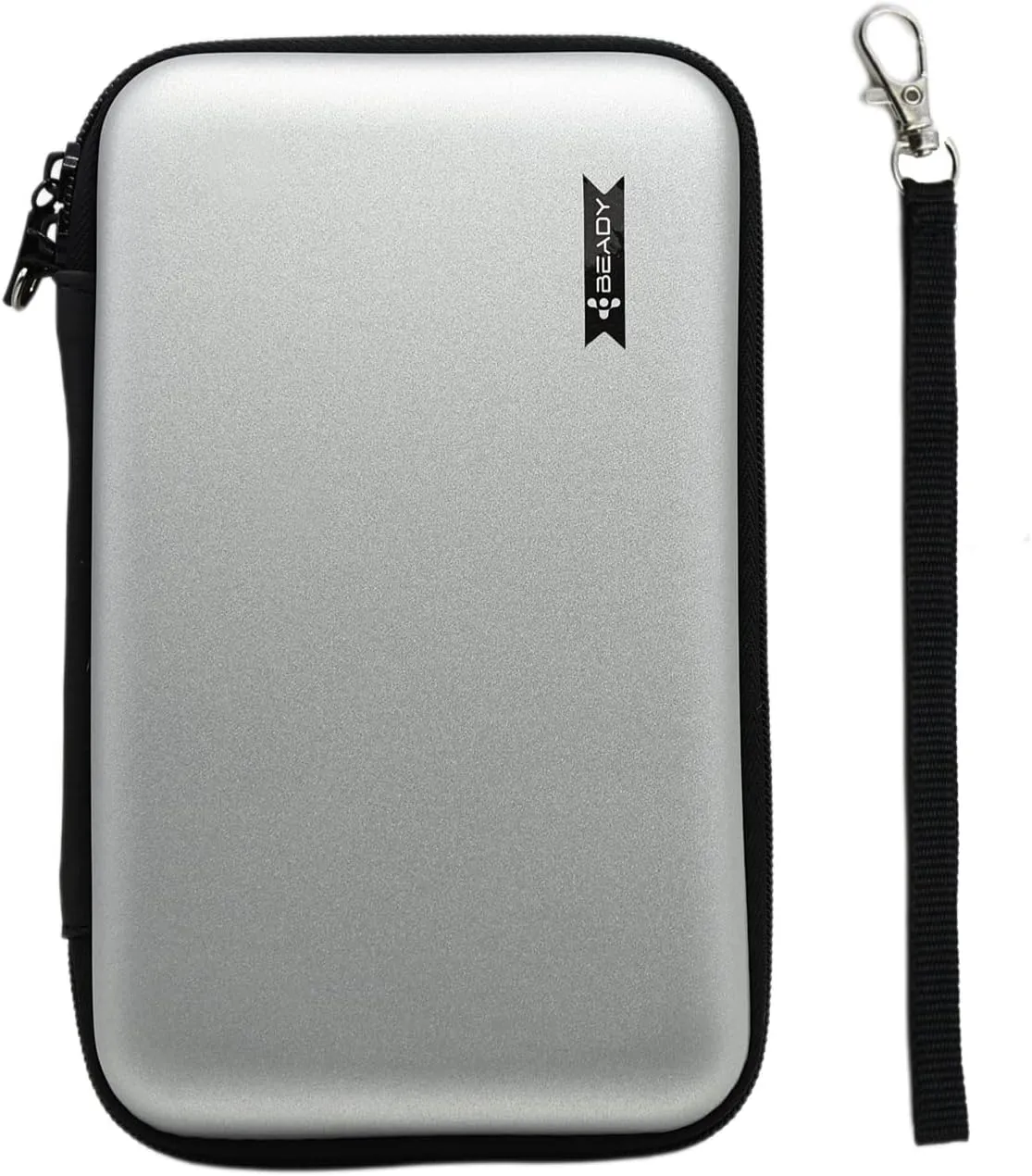 BEADY Carrying Case for Nintendo NEW3DS XL, NEW3DS LL, 3DS XL, 3DS LL Storage case Console Storage case Silver Gray