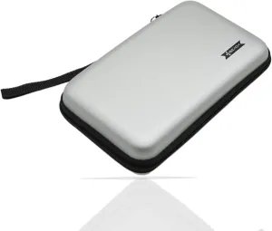 BEADY Carrying Case for Nintendo NEW3DS XL, NEW3DS LL, 3DS XL, 3DS LL Storage case Console Storage case Silver Gray